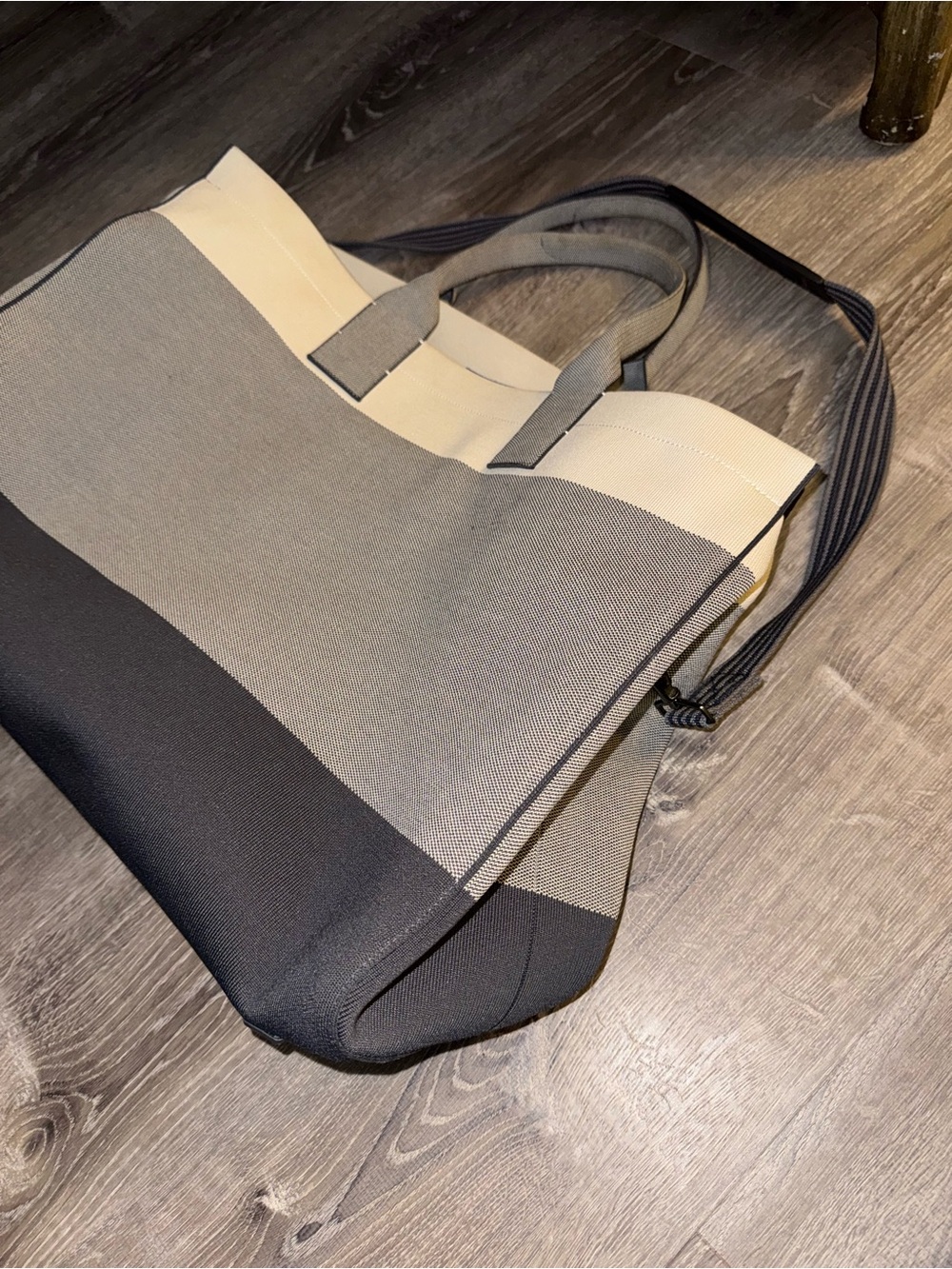 Rothy’s The Weekender Bag Gray Large Duffel Carry-on Travel Over Night. - Picture 6 of 16
